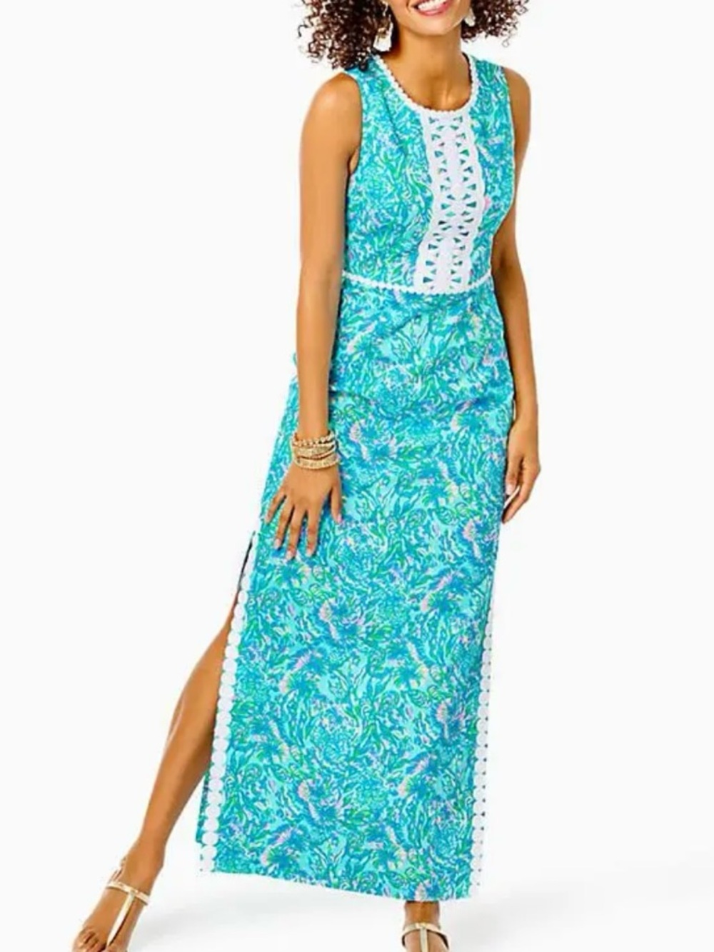 LILLY PULITZER ASHLER MAXI DRESS********SIZE: 10